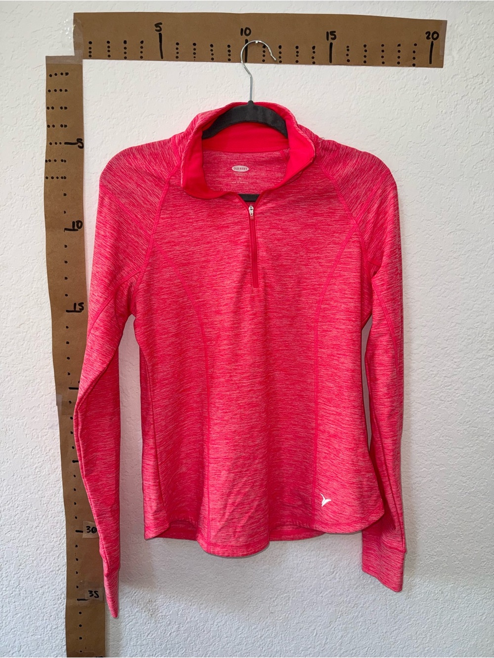 Women’s Pink Quarter-Zip Performance Top
